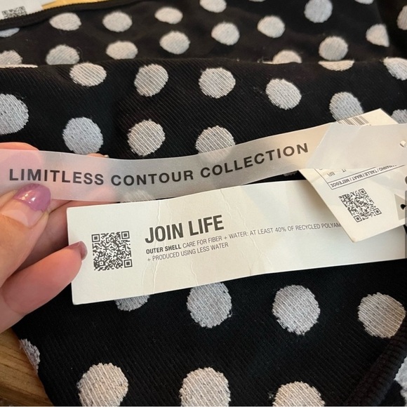 NWT Zara Polka Dot O-ring Cut Out Bodysuit M/L - Picture 5 of 8